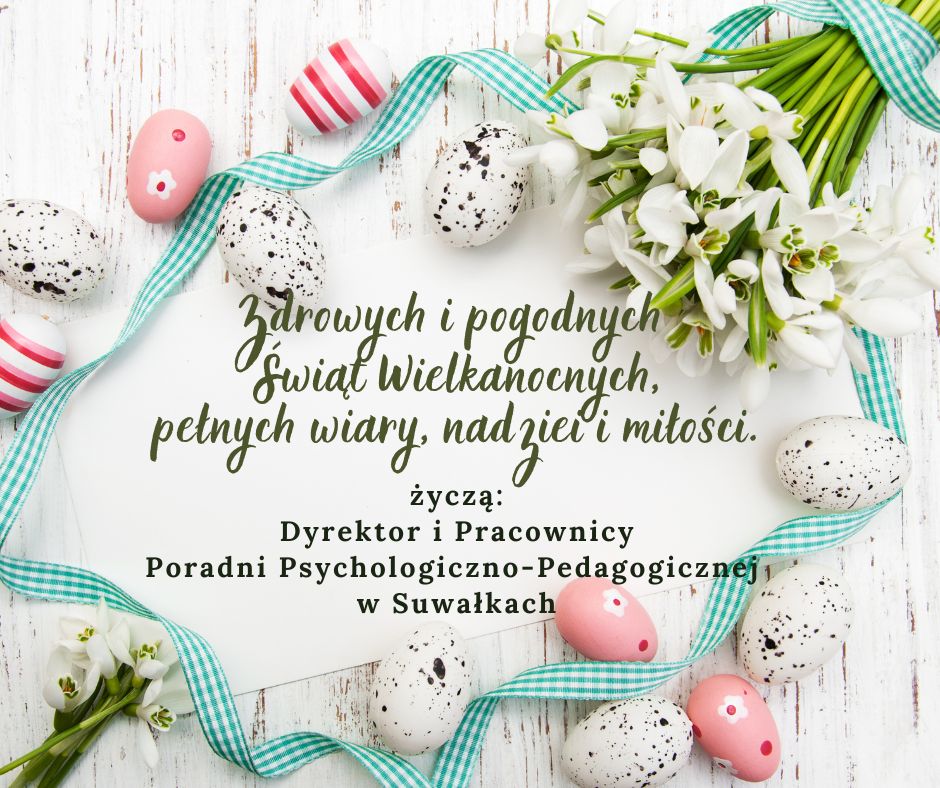 Życzenia zdrowych i pogodnych świąt Wielkanocy